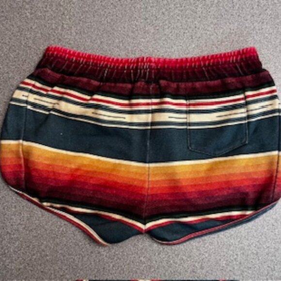 Aviator Nation Serape Jogger Shorts Size L Large - Picture 4 of 8